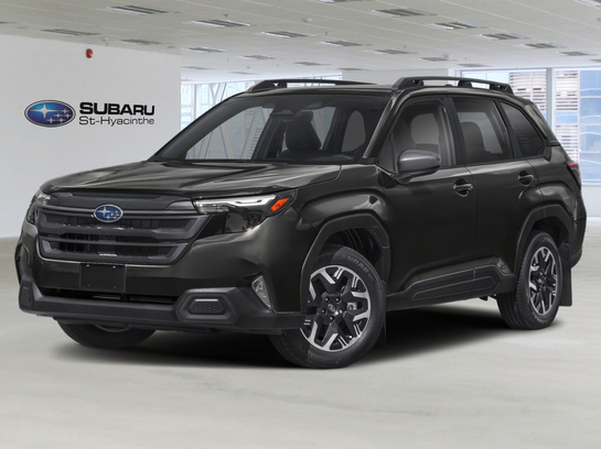 2025 Subaru Forester Touring Crystal Black Silica