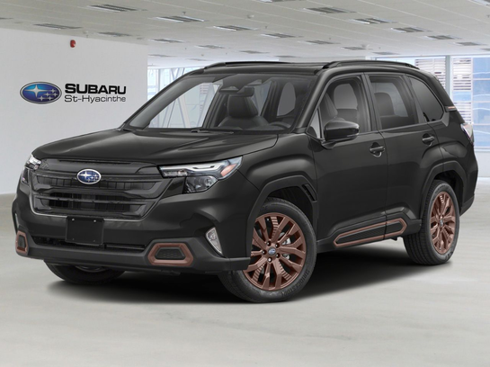 2025 Subaru Forester Sport Crystal Black Silica