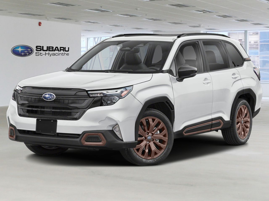 2025 Subaru Forester Sport Crystal White Pearl