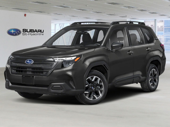 2025 Subaru Forester Commodité Crystal Black Silica