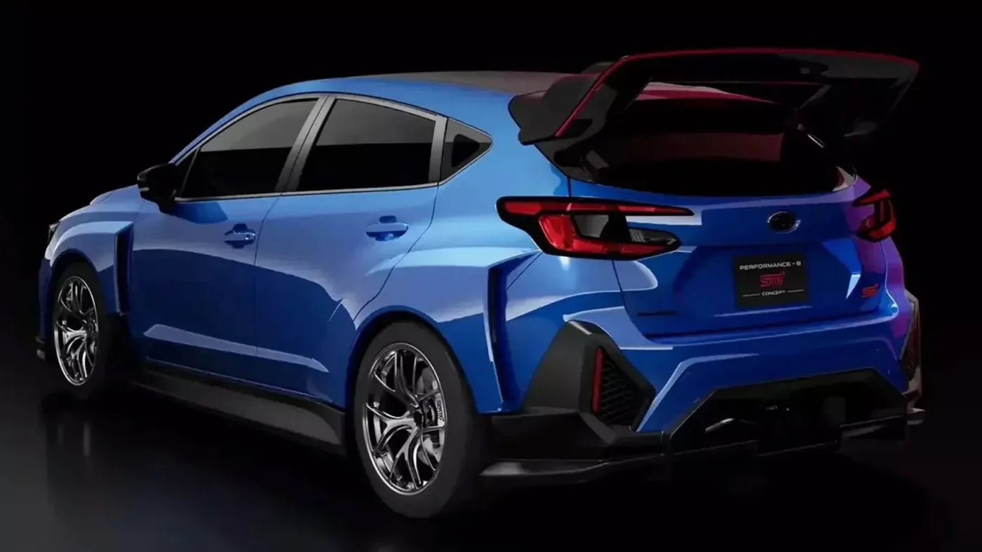 Subaru ressuscite l’esprit STI au Salon de la mobilité du Japon